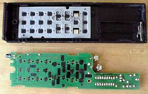 Inside a TV Remote Control