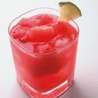 Watermelon makes a great, low-calorie mixer.