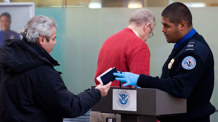 TSA security check REAL ID act
