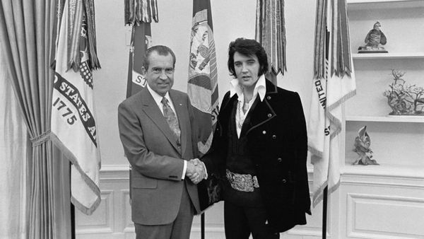 Elvis and President Richard Nixon