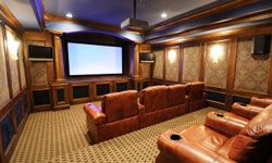 Image Gallery: Home Theaters You can transform your home theater into a room that captures the movie magic of the real thing. See more pictures of home theaters.