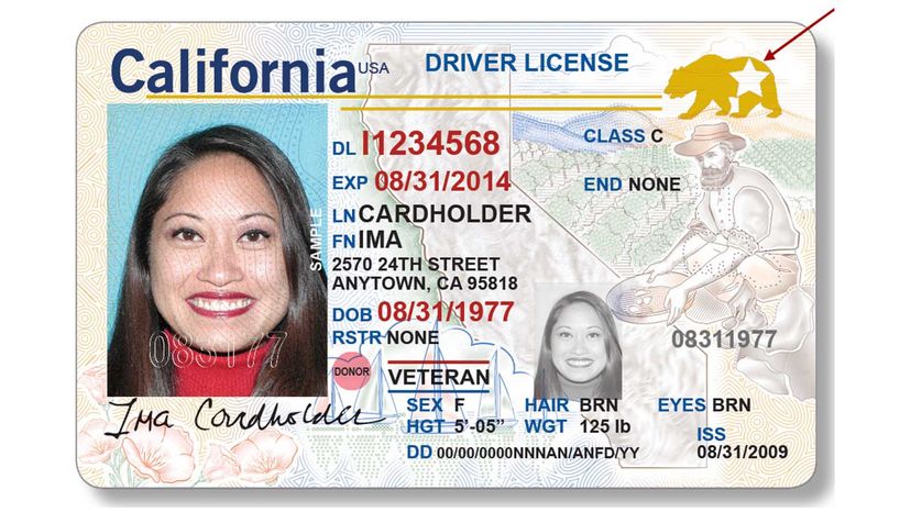 REAL ID California