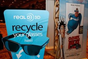 After your movie, you can toss your RealD glasses in a bin for recycling. Unless you want to take them home and bedazzle them.