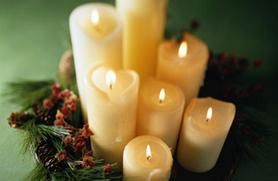 soy candles holiday photo