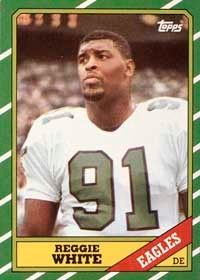 Defensive end Reggie White                                  was nicknamed the                                                   &quot;Minister of Defense.&quot; See more                                                  pictures of football players.