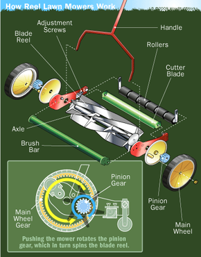 How Reel Mowers Work