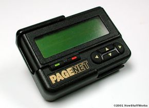 A Motorola pager