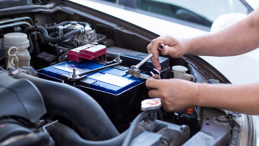 Replacing a car battery on your own is a fairly easy procedure. Natalia Kokhanova/Shutterstock