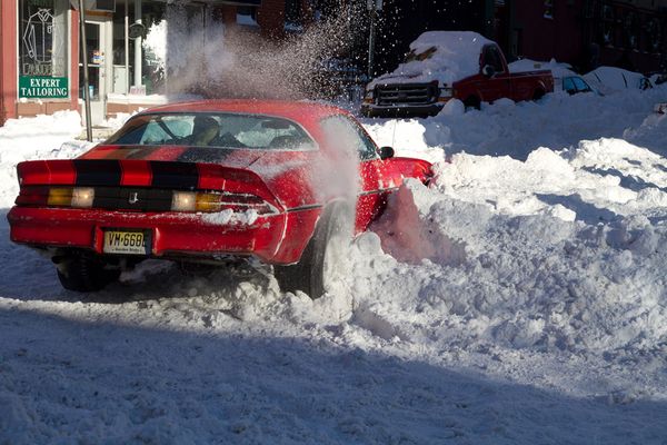 Winter driving is always risky -- but a good set of snow tires can make a big difference.