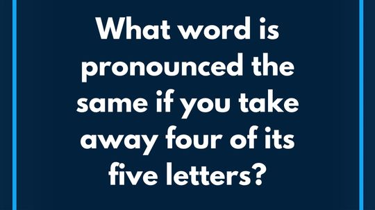 Can You Guess the Answer?