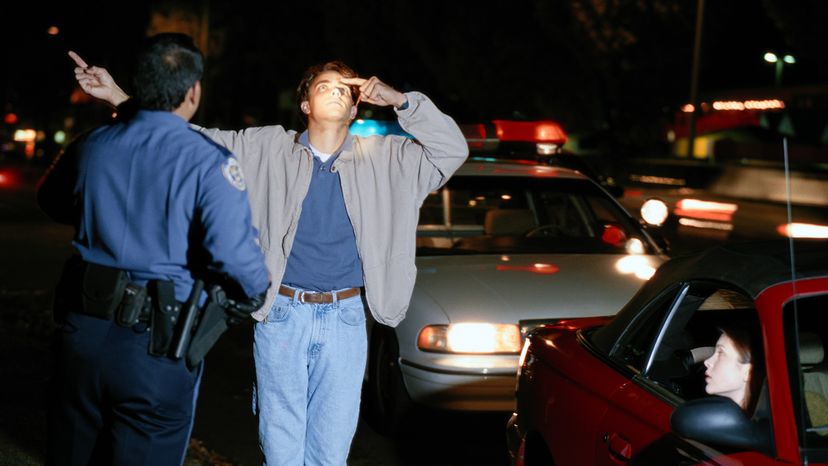 DUI sobriety check