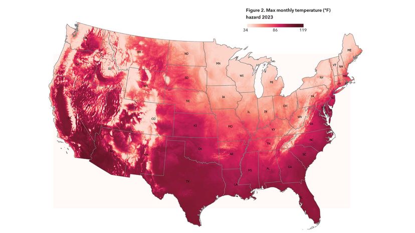 heat factor map