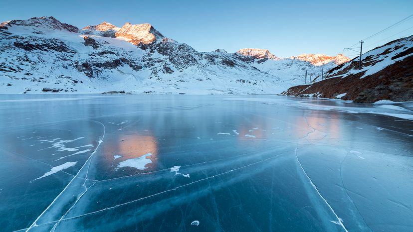 frozen lake