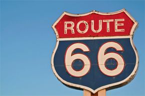 Route 66 sign