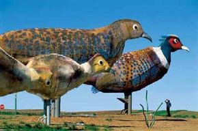 North Dakota's Enchanted Highway is one mans attempt at giving his agricultural-based town another way of surviving.