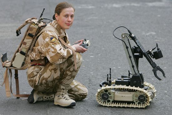 Are robots replacing human soldiers?