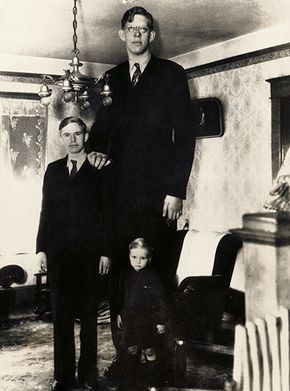 Robert Wadlow and brothers