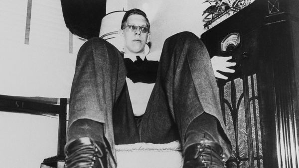 Robert Wadlow was the tallest recorded person measuring at 8'11.1