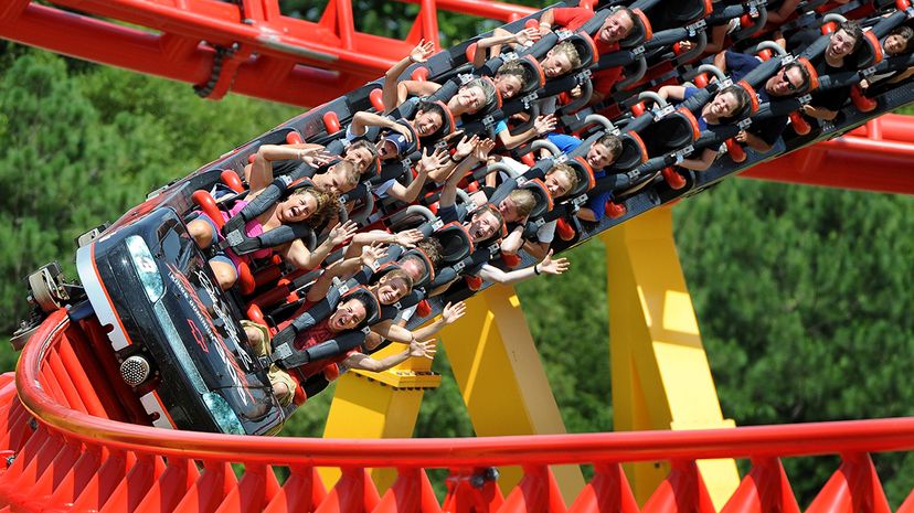 g-force roller coaster