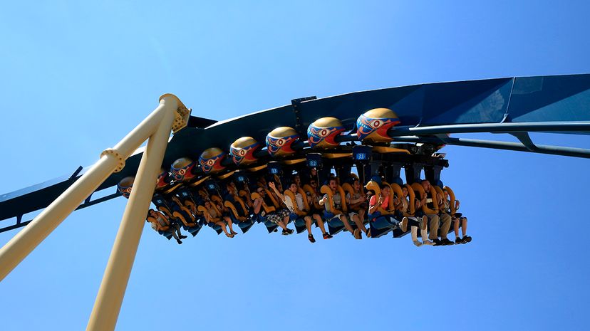 inverted roller coaster
