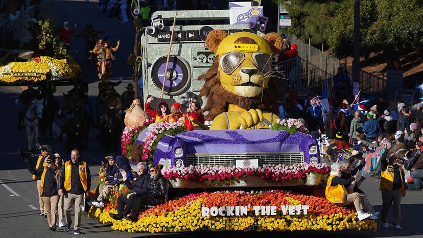 Rose Parade float