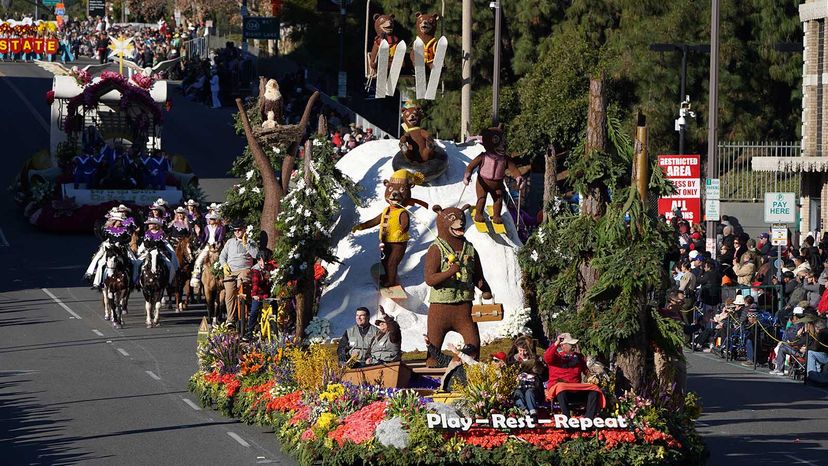 Rose Parade float