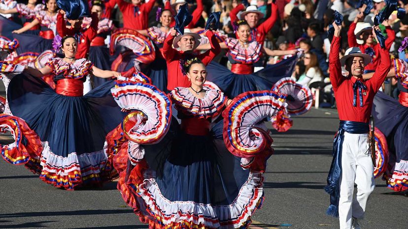 Rose Bowl Parade performers