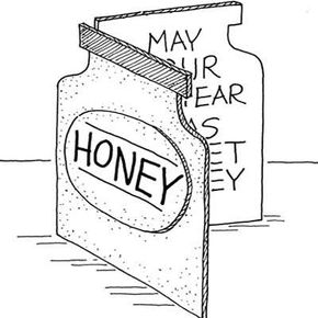 Send out honey cards at Rosh Hashanah to wish all your friends and family a sweet year.