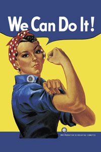 The iconic image of Rosie the Riveter