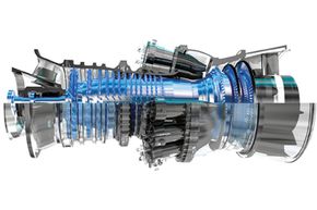 You can think of a rotating detonation engine as a type of pulse detonation engine -- with a twist. This is a General Electric Frame 7FA gas turbine.