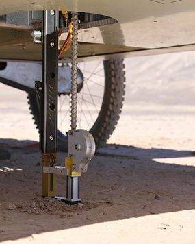 NASA rover drill in the Atacama Desert