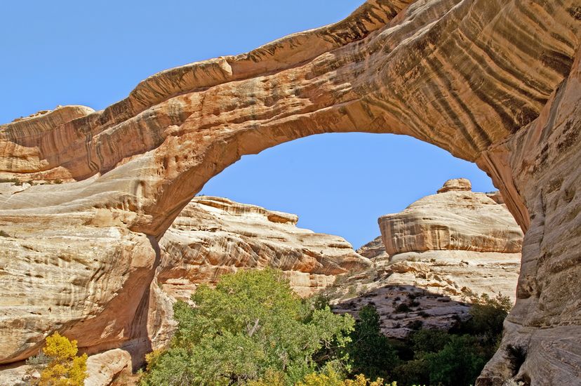 Natural Wonder at Natural Bridges National Monument MapQuest Travel