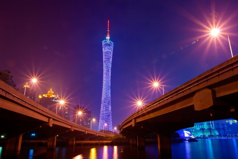 Canton Tower in Guangzhou, China