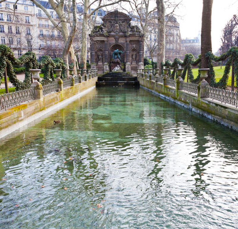 De Medici Fountain at the Luxembourg Gardens Paris