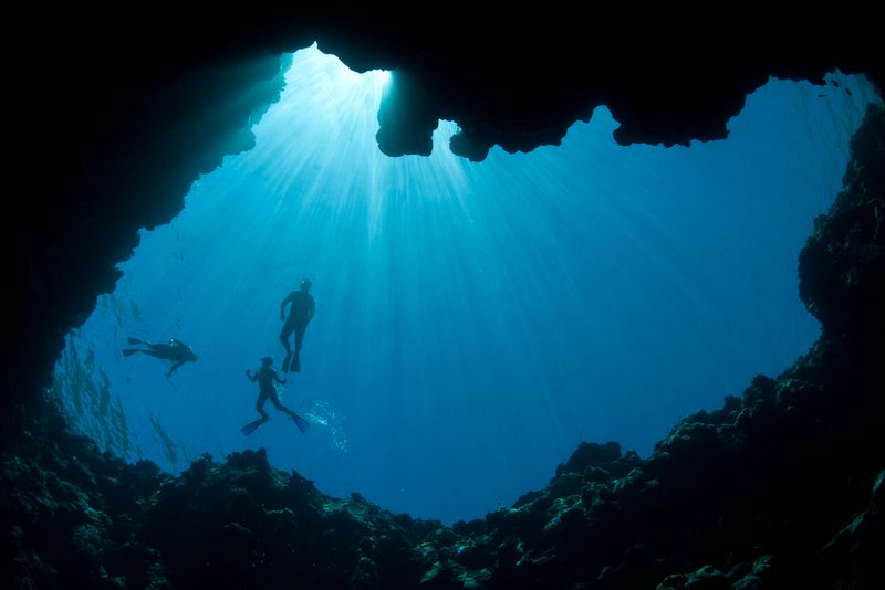 Dean's Blue Hole, Bahamas