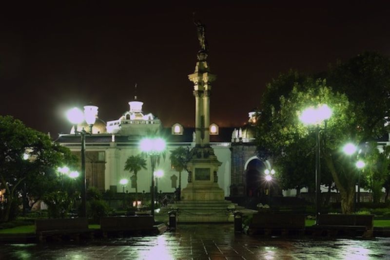 La Plaza Grande Quito Ecuador