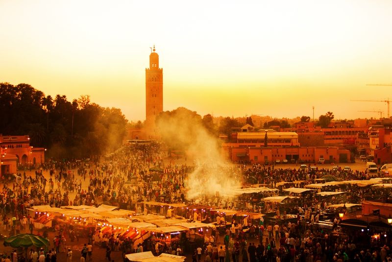 morrocco sunset