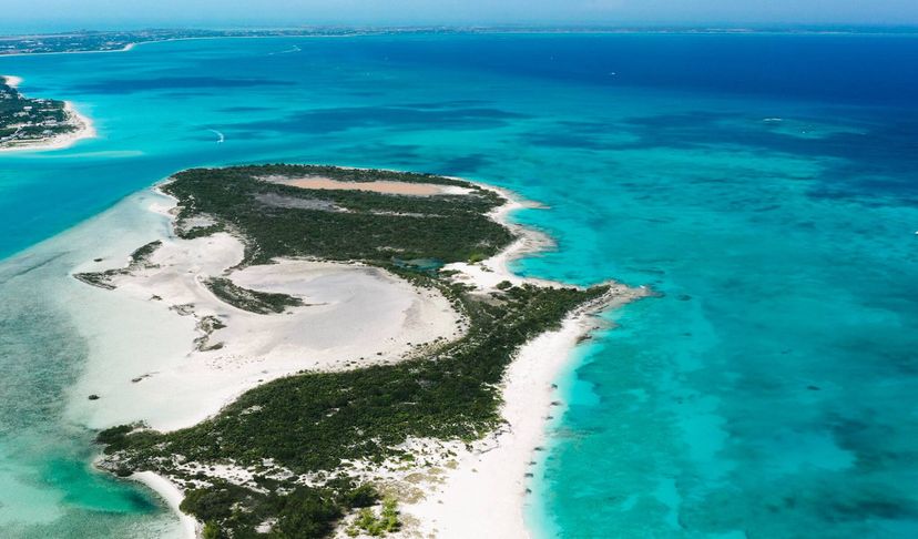 Turks and Caicos Islands Aerial View