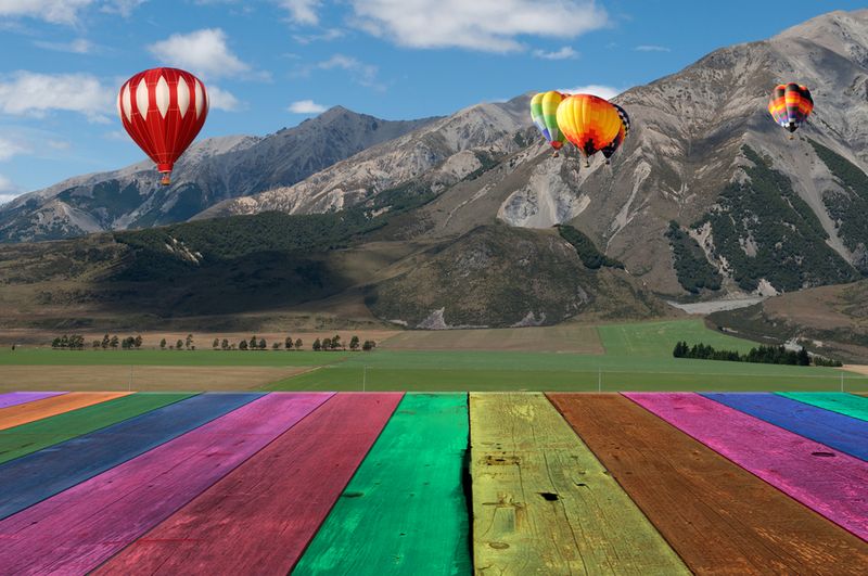 Hot Air Balloon New Zealand