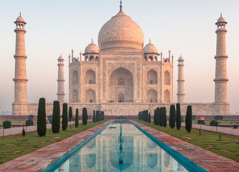 Taj Mahal Uttar Pradesh India