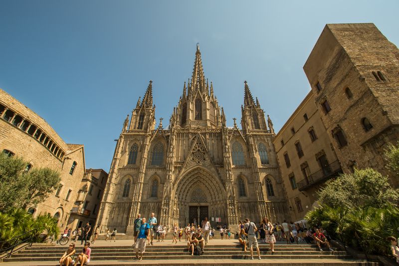 Cathedral de Saint Eulalia Barcelona