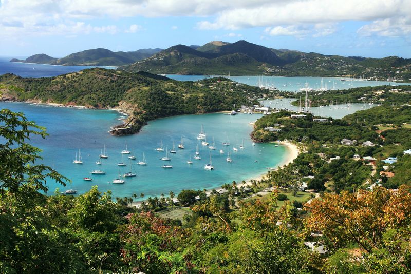 View from Shirley Heights Antigua