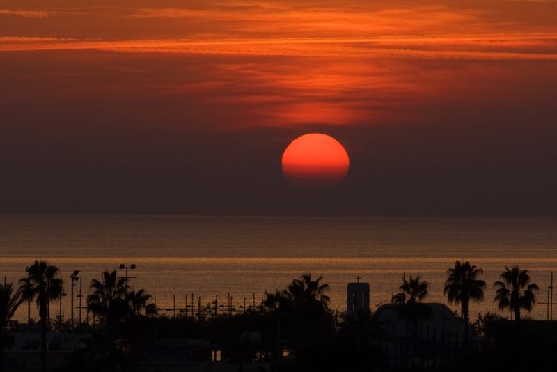 Ayia Napa, cyprus sunset