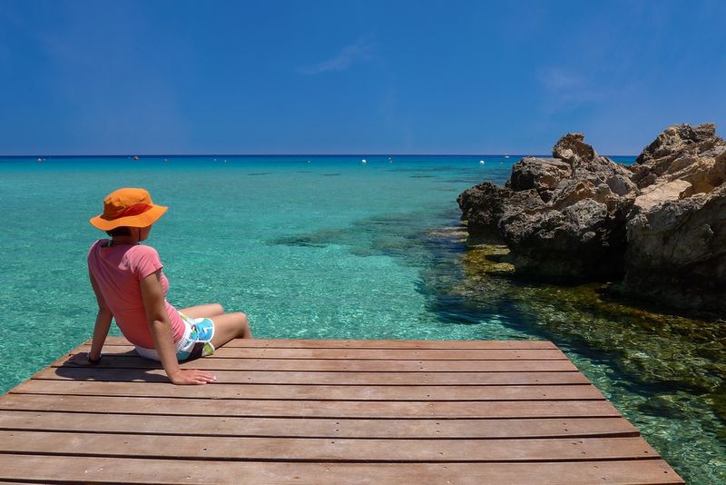 Konnos Bay, Cape Greco, cyprus