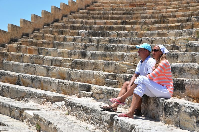 Kourion's amphiteater. Cyprus