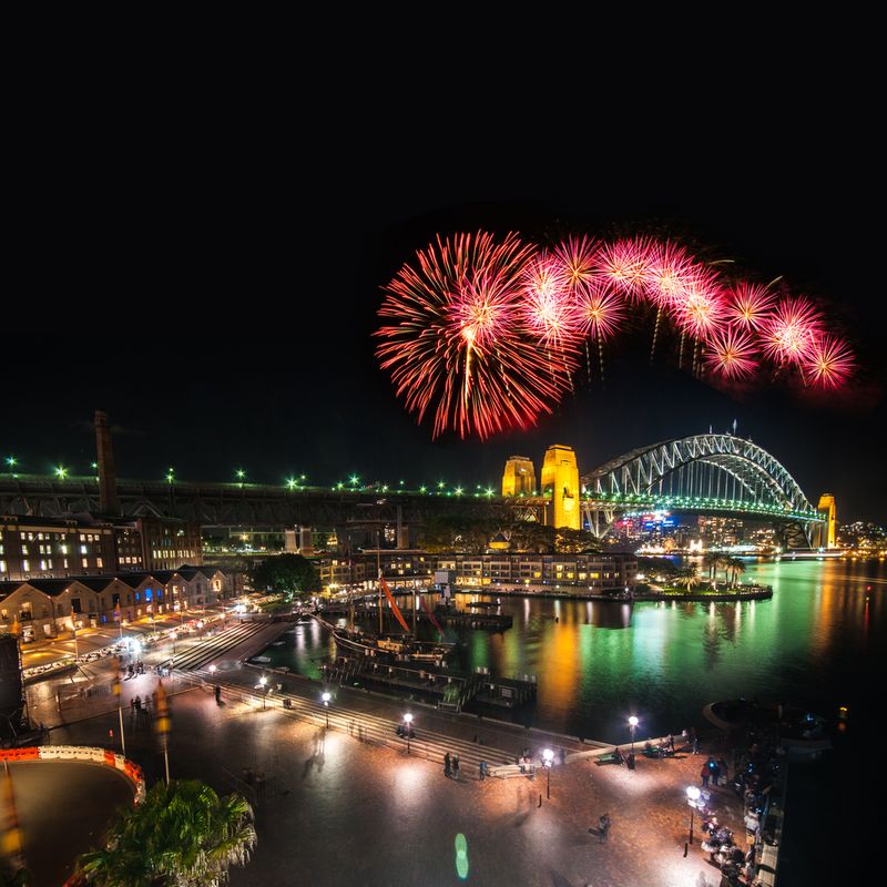 Sydney Australia Fireworks