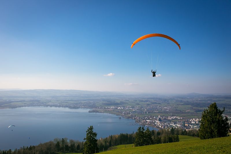 skydiving