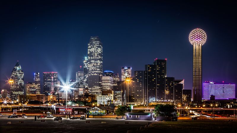 Dallas at night
