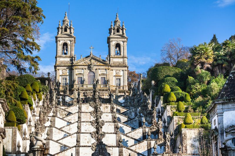 Bom Jesus do Monte Monastery, Braga, Portugal.
