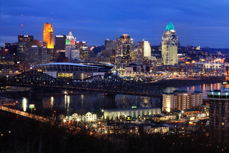 Cincinnati at Night